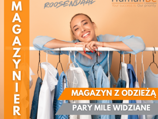 MAGAZYN Z UBRANIAMI - ZBIERANIE ZAMÓWIEŃ - PARY - Holandia