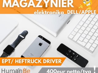 NOWOCZESNY MAGAZYN Z ELEKTRONIKĄ - PARY - HOLANDIA