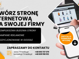 Daj się znaleźć klientom! Strona + pozycjonowanie + reklamy w jednym!