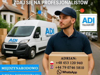 Przeprowadzka? Zdaj się na profesjonalistów. ADI Transport - Międzynarodowo