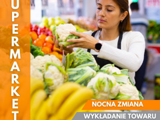 WYKŁADANIE TOWARU - NOCNA ZMIANA - AMSTERDAM
