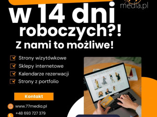 Ekspresowa realizacja stron www – gotowy projekt w 14 dni roboczych