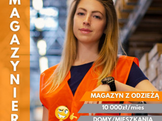 ORDERPICKER - MAGAZYN Z ODZIEŻĄ - DLA PAR - HOLANDIA