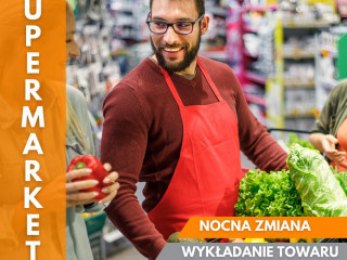 WYKŁADANIE TOWARU - NOCNA ZMIANA - AMSTERDAM