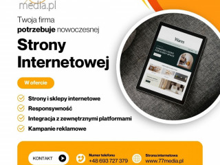 Strony i sklepy internetowe - nowoczesne rozwiązania dla Twojej firmy