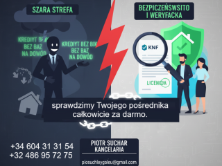 Stop Oszustwom! W 24H Wiesz, czy Twój pośrednik kredytowy jest legalny.
