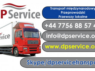 D.P. Service, czyli usługi przewozu od pojedynczych ładunków, małych i dużych przeprowadzek do całościowych przewozów handlowych.